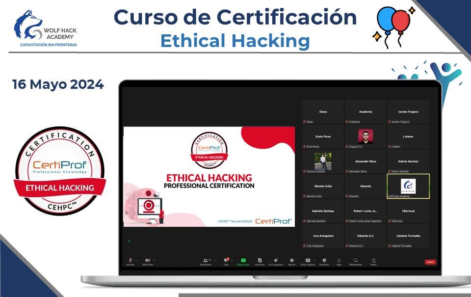 Evidencia visual de Ethical Hacking